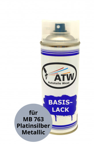 Autolack für MB 763 Platinsilber Metallic